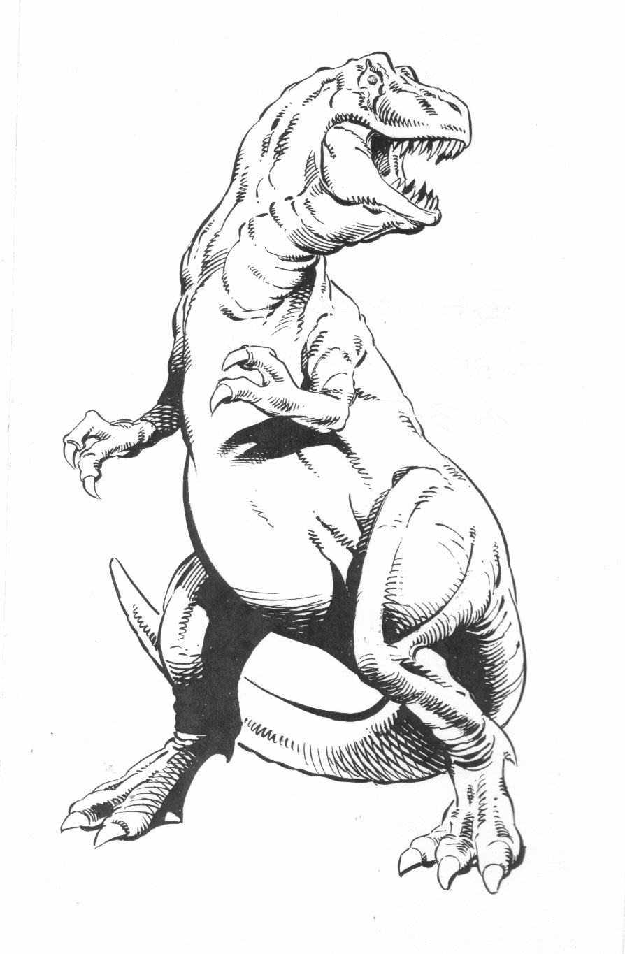 drawing t rex